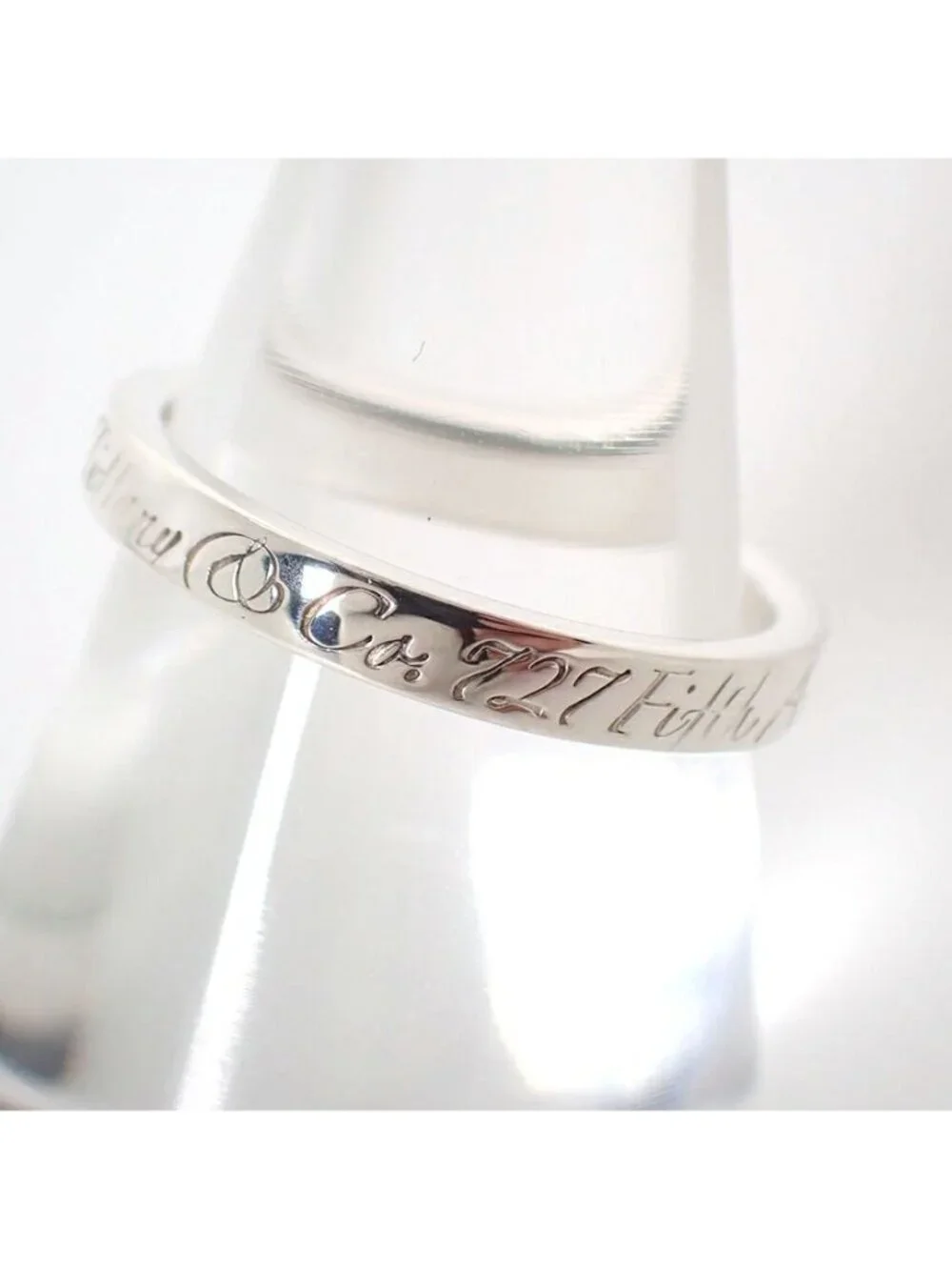 Tiffany & Co 925 Notes Narrow Ring